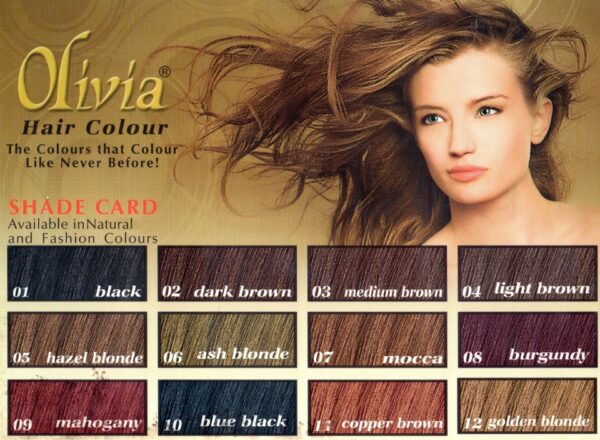 OLIVIA HAIR COLOURS