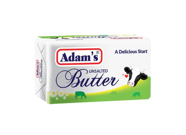 Adams Butter Unsalted 200gm